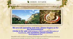 Desktop Screenshot of chirije.com