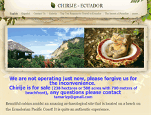 Tablet Screenshot of chirije.com